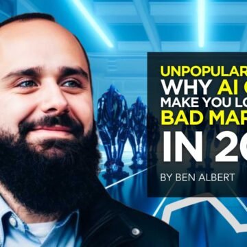 Unpopular Opinion: WHY AI Could Make You Look Like a Bad Marketer in 2024